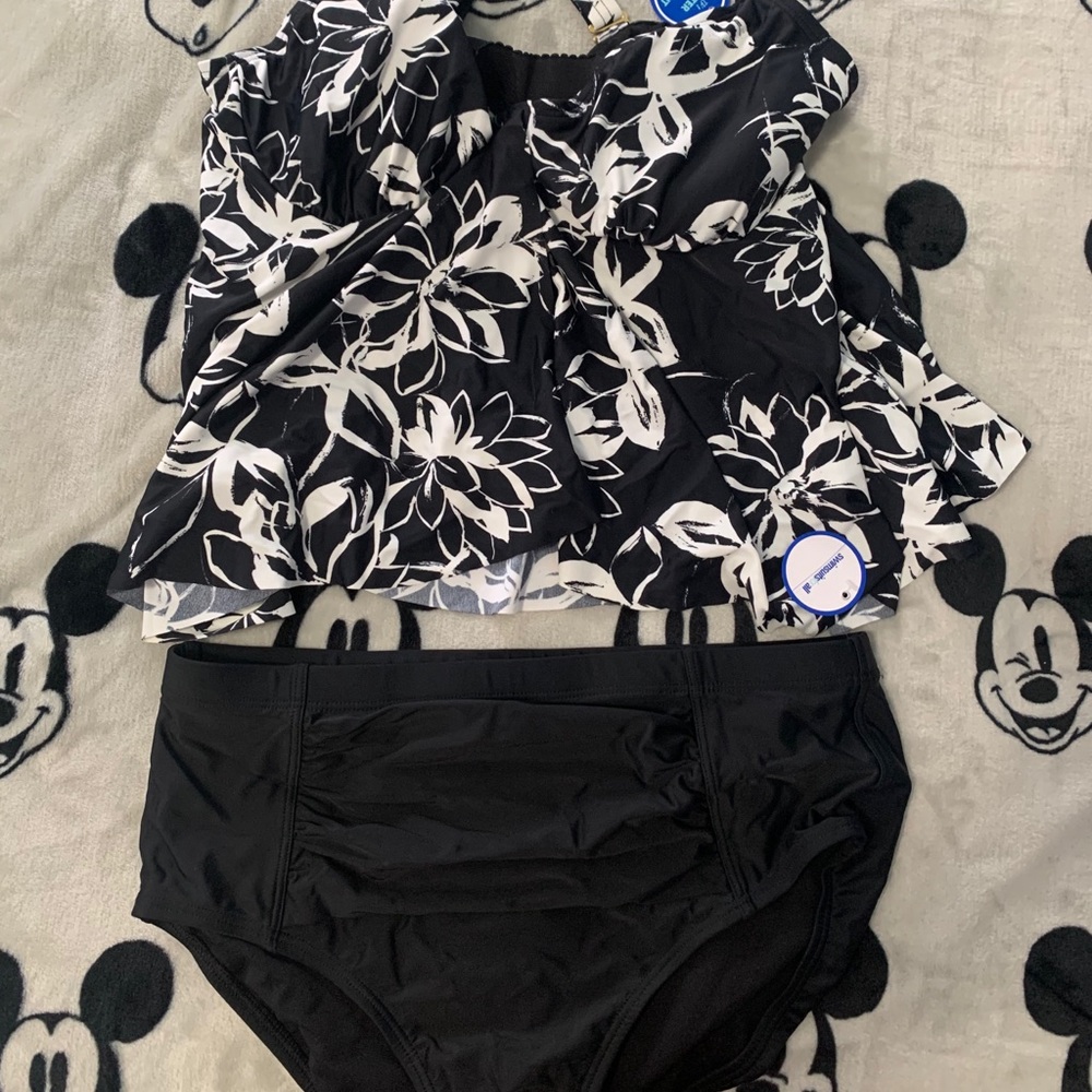 Plus size tankini